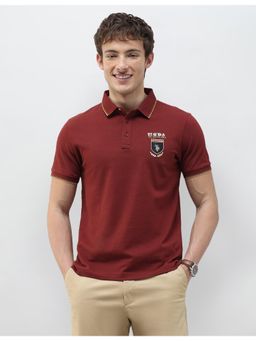 U.S. POLO ASSN. - Mens Solid Regular Fit Polo T-shirt