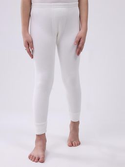 Monte Carlo - Kids White Regular Fit Thermal Bottoms