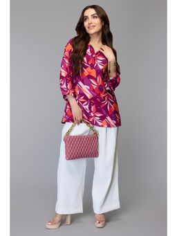 Oh Rare - Multi-Color Vibrant Expression Printed Top