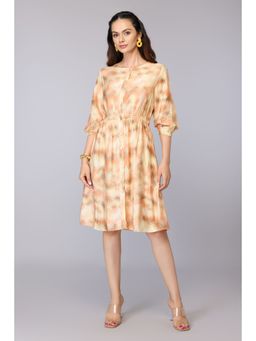 Oh Rare - Multi-Color Saanvi Sunset Haze Dress
