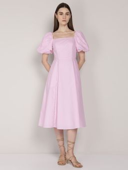 Cover Story - Lavender Flared Dress