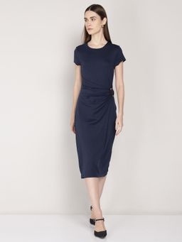 Cover Story - Navy Blue Bodycon Dress