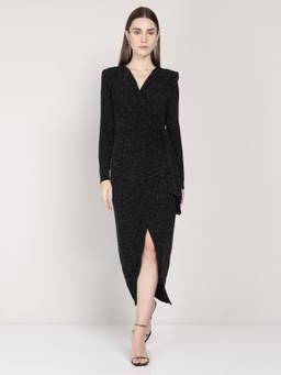 Cover Story - Black Midi Dress