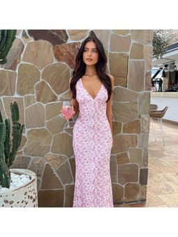 Miakee - Pink Blush Midi Dress