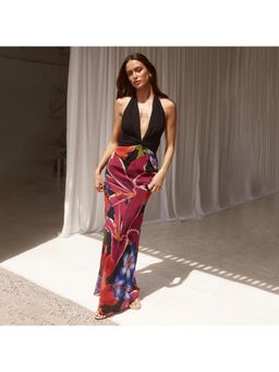 Miakee - Black Floral Clarissa Dress