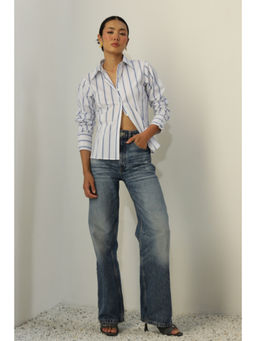 Botnia - Alfie Shirt Blue Stripes