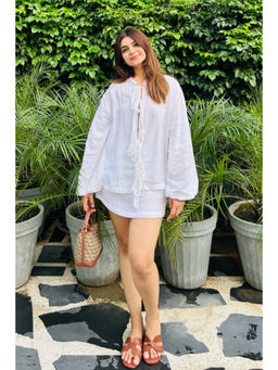 Botnia - Irene Two Piece White Top with Skirt