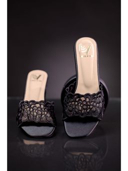 House of Vian - Rosalie Black Heels