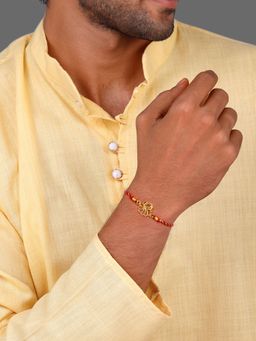 GIVA - Golden Peacock Rakhi