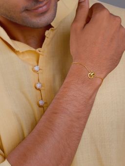 GIVA - Golden Lord Ganesh Rakhi