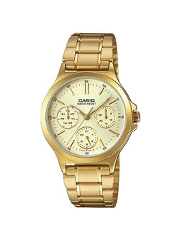 Casio - A1916 Enticer Ladies ( LTP-V300G-9AUDF ) Analog Watch - For Women