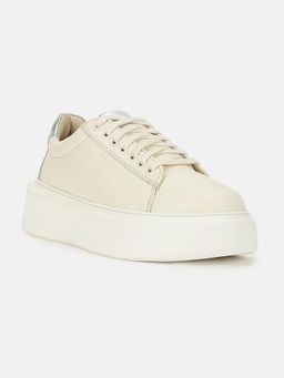 Guess - Women Cream Sneakers