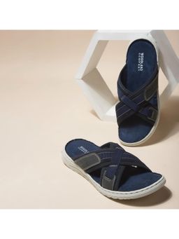 WOODLAND - Men Navy Blue Sandals