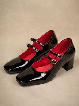 Theater - Women Kelly Rear Window Black Mary Jane Heels
