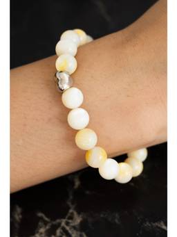 Stone Story By Shruti - Women Yellow Rhodium Plating Sterling Silver Bracelet