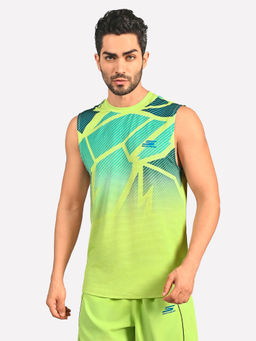 SKECHERS - Men Pickleball Lime Tank Top