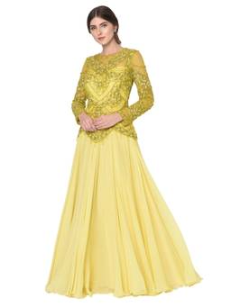Mani Bhatia - Yellow Anarkali