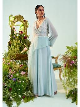 Mani Bhatia - Blue Rose Jumpsuit