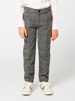 One Friday - Grey Checks Trouser
