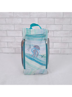Cutie & Boo - Turquoise Maritime Magic Shoe Bag