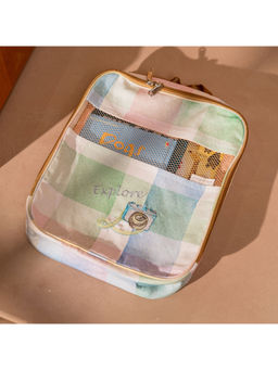 Cutie & Boo - Multi-Color Passport To Wonderland Organizer Small Bag