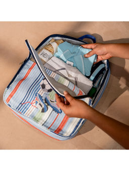 Cutie & Boo - Blue The Game Plan Organizer Big Bag