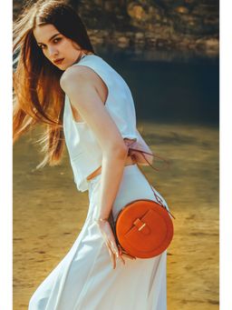 RASHKI - Terra Eco Womens Handbag Banana Leather