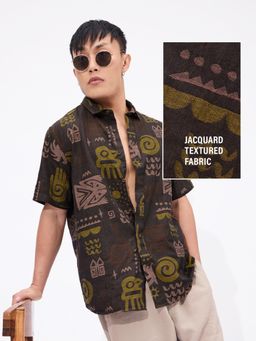 The Souled Store - Originals: Ancient Trip Men Textured Shirts