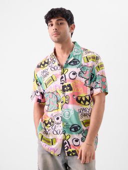 The Souled Store - Official Monsters Inc: Yikes Holiday Shirts