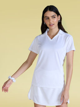 Kica - Airy Match Polo Top For Sports