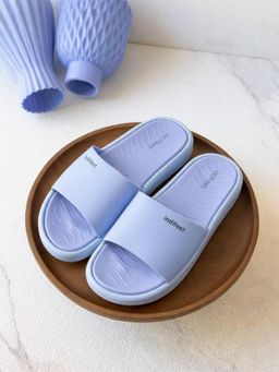 Indifeet - Sky Blue Comfortable and Latest EVA Rubber Sliders