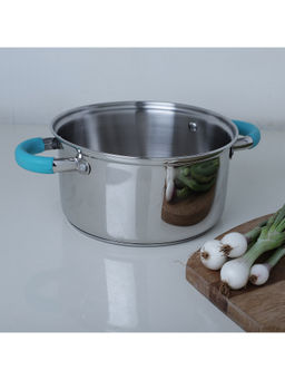 HomeTown - Stainless Steel Casserole 18 cm Silver