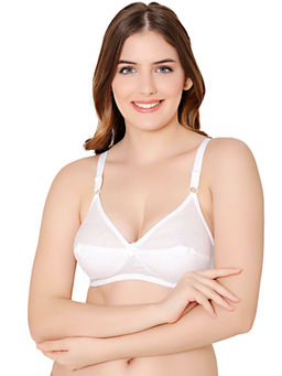 Bodycare - Polycotton White Color Bra 1513W