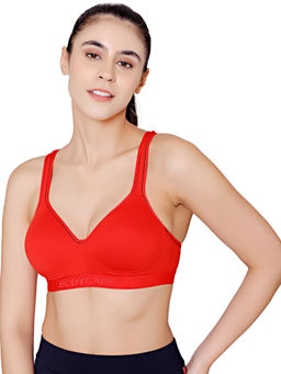 Bodycare - Cotton Red Color Bra 1615RED