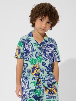 The Souled Store - Official Disney: Maui The Strongest Kids Wear Boys Shirt