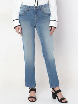 VERO MODA - Light Blue Straight Fit Jeans