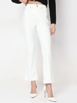 VERO MODA - White Bootcut Jeans