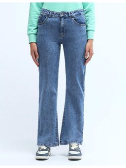 U.S. POLO ASSN. - Blue Mid Rise Skinny Bootcut Jeans