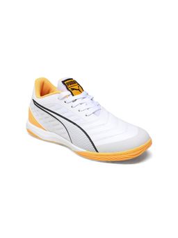 Puma - Unisex White IBERO IV Indoor Football Shoes