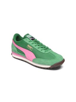 Puma - Unisex Green Easy Rider Vintage Everyday Comfort Sneakers