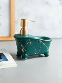 UMAI - Green Liquid Soap Sanitizer Shampoo Dispenser