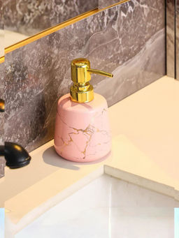 UMAI - Pink Liquid Soap Sanitizer Shampoo Dispenser