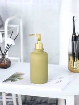 UMAI - Green Ceramic Soap Dispenser - 400ml