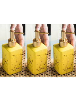 UMAI - Yellow Liquid Soap Sanitizer Shampoo Dispenser
