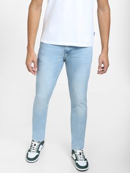 Jack & Jones - Men Solid Blue Jeans