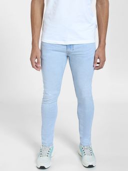 Jack & Jones - Men Solid Blue Jeans