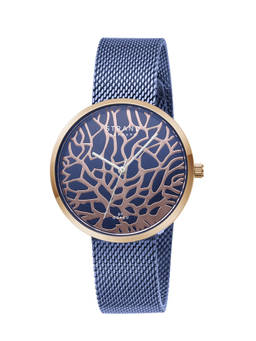Strand by Obaku - Tangle Ocean Blue Dial Quartz Watch For Women (S700LXVLML-DTG)