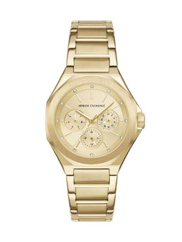 ARMANI EXCHANGE - Gold Toned Women Quartz Watch ( AX4624 ) ( M )