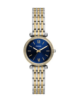 Fossil - Carlie Two Tone Women Quartz Watch ( ES5438 ) ( M )