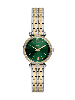 Fossil - Carlie Two Tone Women Quartz Watch ( ES5439 ) ( M )